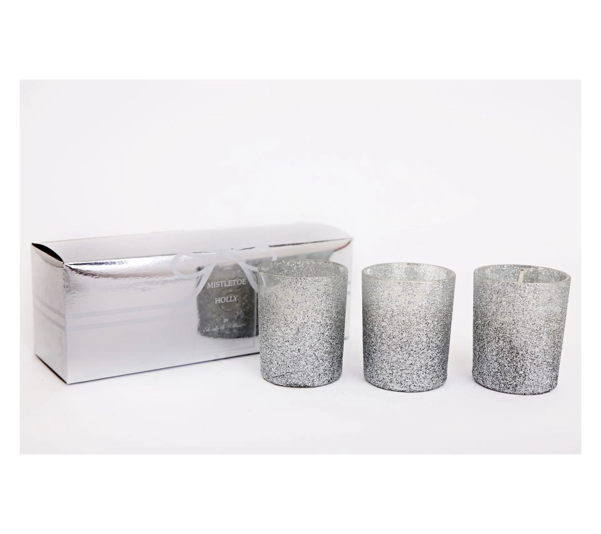 Cheap HEART OF THE HOME 3 Bougies De Noël Ice - Argent