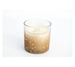 Store HEART OF THE HOME Bougie De Noël En Pot Paillettes Natural - Dore