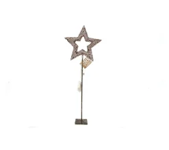 Cheap HEART OF THE HOME Décoration De Noël Lumineuse Etoile Design - Marron Cuivre