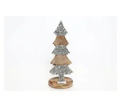 Best Sale HEART OF THE HOME Décoration De Noël A Poser Arbre A Strass Ice - Argent