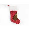 Fashion HEART OF THE HOME Décoration De Noël Suspendue Botte Sequin - Rouge