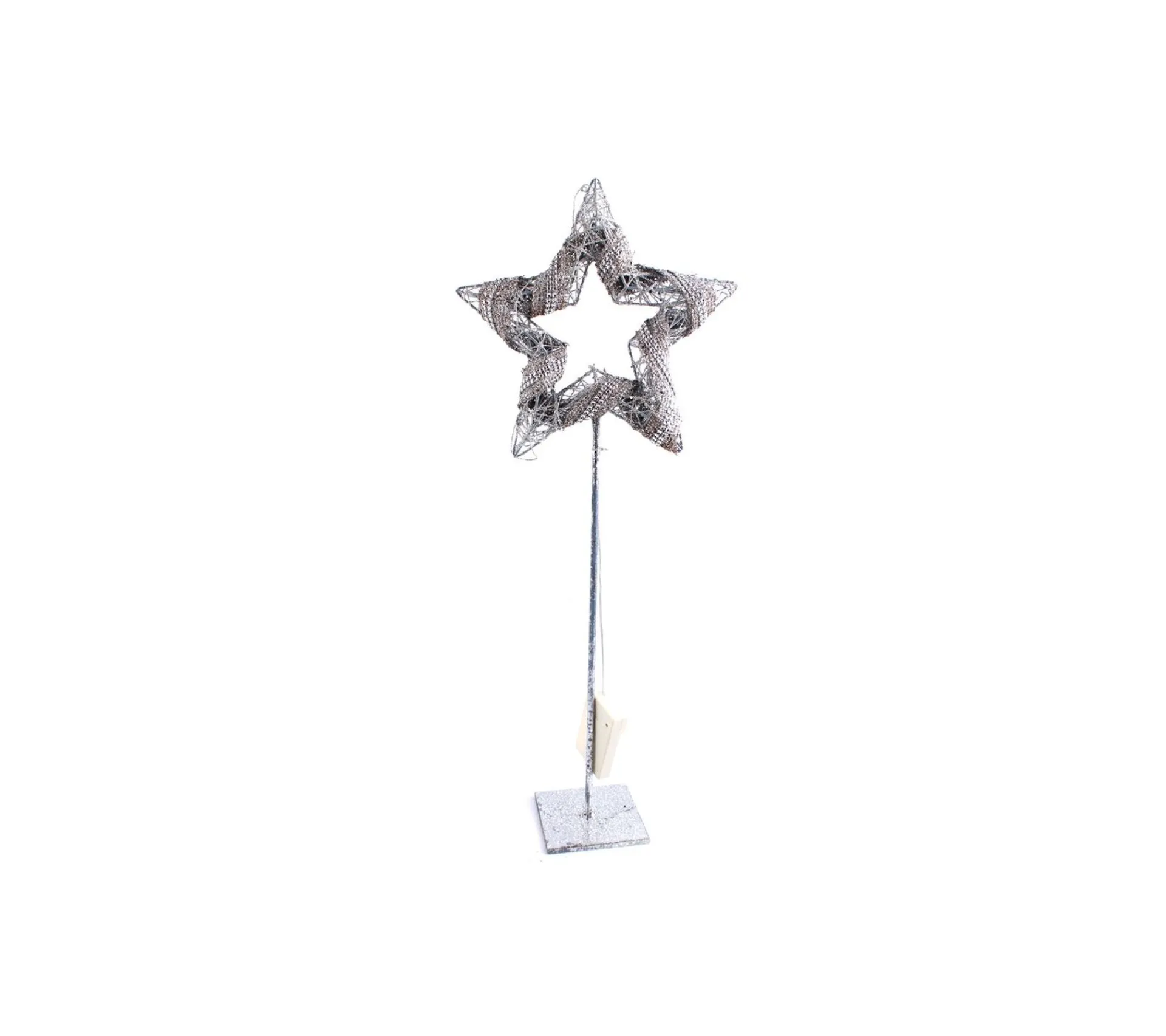Clearance HEART OF THE HOME Décoration De Noël Lumineuse Etoile Ice - Argent