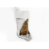 Sale HEART OF THE HOME Décoration De Noël Suspendue Botte Sequin - Argent