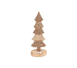 Discount HEART OF THE HOME Décoration De Noël A Poser Arbre A Strass Design - Marron Cuivre