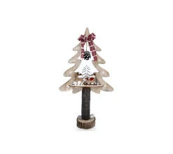 Outlet HEART OF THE HOME Décoration De Noël En Bois Rustique Xmas Tradi - Marron