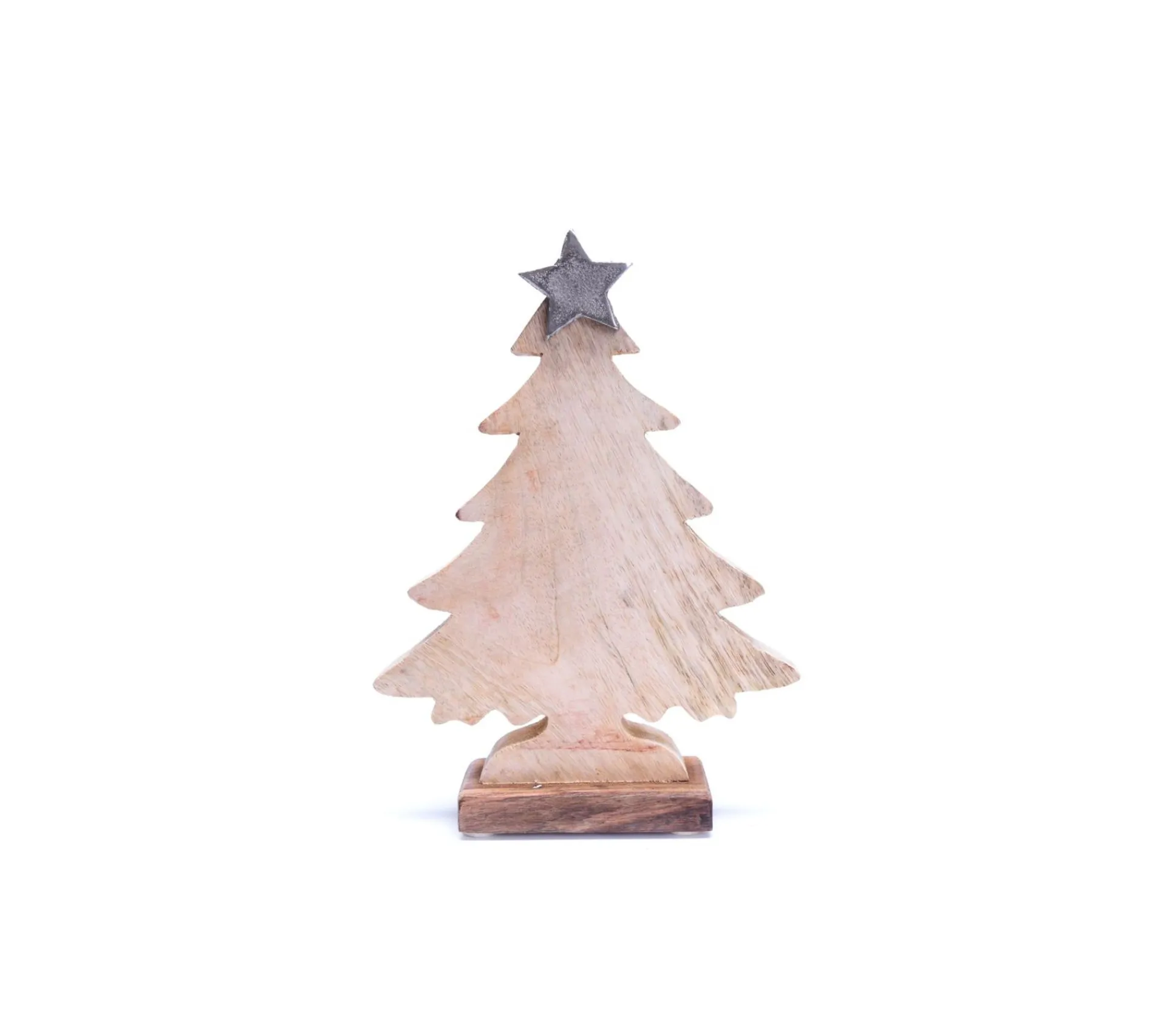 Shop HEART OF THE HOME Décoration De Noël A Poser Tree Ice - Argent