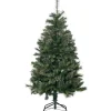 HOMCOM Sapin Et Accessoire^ Sapin De Noël Artificiel Imitation Nordmann H. 150 Cm Vert