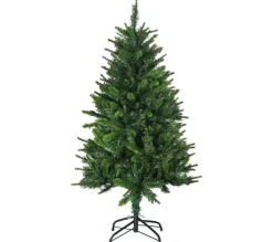 HOMCOM Sapin Et Accessoire^ Sapin De Noël Artificiel Imitation Nordmann Vert