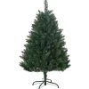 HOMCOM Sapin Et Accessoire^ Sapin De Noël Artificiel Imitation Nordmann H.120 Cm Vert