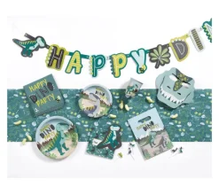 HOMEA Anniversaire Et Autres Fêtes^ Set De 5 Bougies Anniversaire 6 Cm Happy Dino