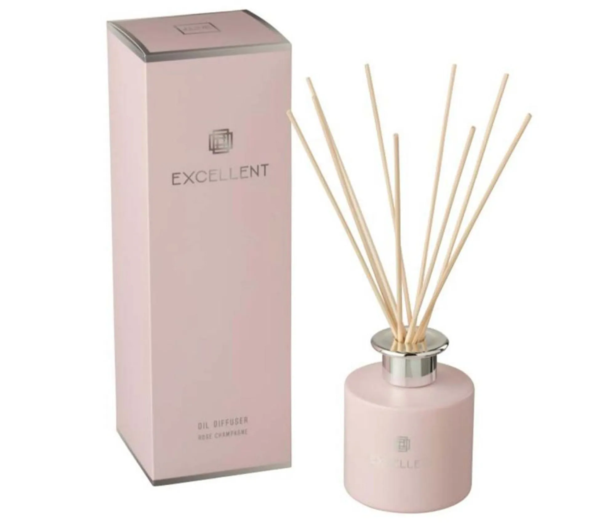 Sale * Huile Parfumee "Excellent" 27Cm Rose Champagne Pale