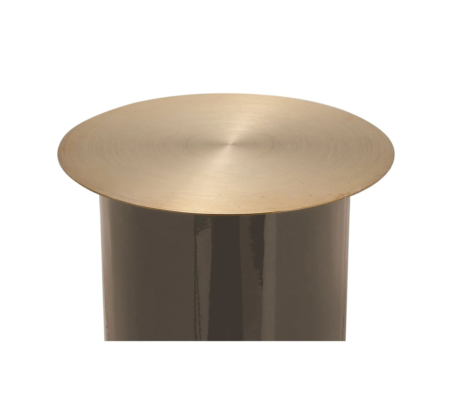 Online KAYOOM Bougeoir De Sol Taupe Et Or 20X20X40