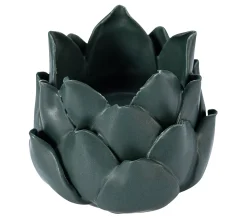 Sale LINEA NATURA Bougeoir Lotus H. 6 Cm Ulila Vert