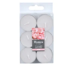 Sale * Lot De 12 Bougies Chauffe-Plat "Essentiel" 3,5Cm Rose