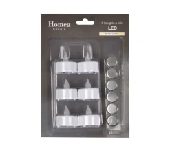 Flash Sale * Lot De 6 Bougies Chauffe-Plat 