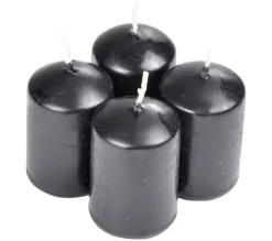 Online * Lot De 4 Bougies Parfumees "Essentiel" 6Cm Patchouli