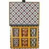 Best Sale * Lot De 6 Bougies Parfumees "Retro" 5Cm Multicolore
