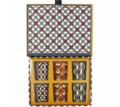 Best Sale * Lot De 6 Bougies Parfumees "Retro" 5Cm Multicolore