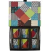 Flash Sale * Lot De 6 Bougies Parfumees "Patchwork" 5Cm Multicolore