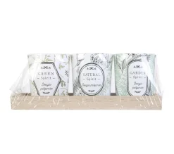 Online * Lot De 3 Bougies Parfumees 