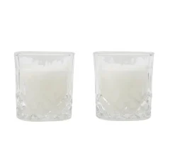 Clearance * Lot De 2 Bougies Parfumees "Coffret" 150G Ambre