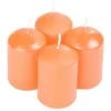 Fashion * Lot De 4 Bougies Parfumees "Essentiel" 6Cm Mangue