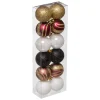 * Guirlande Et Boule De Sapin^Lot De 12 Boules De Noël "Grand H Tel" 4Cm Multicolore