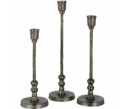 Online * Lot De 3 Chandeliers Design "Becca" 40Cm Noir