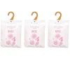 Shop * Lot De 3 Cintres Parfumes "Accro" 14Cm Rose