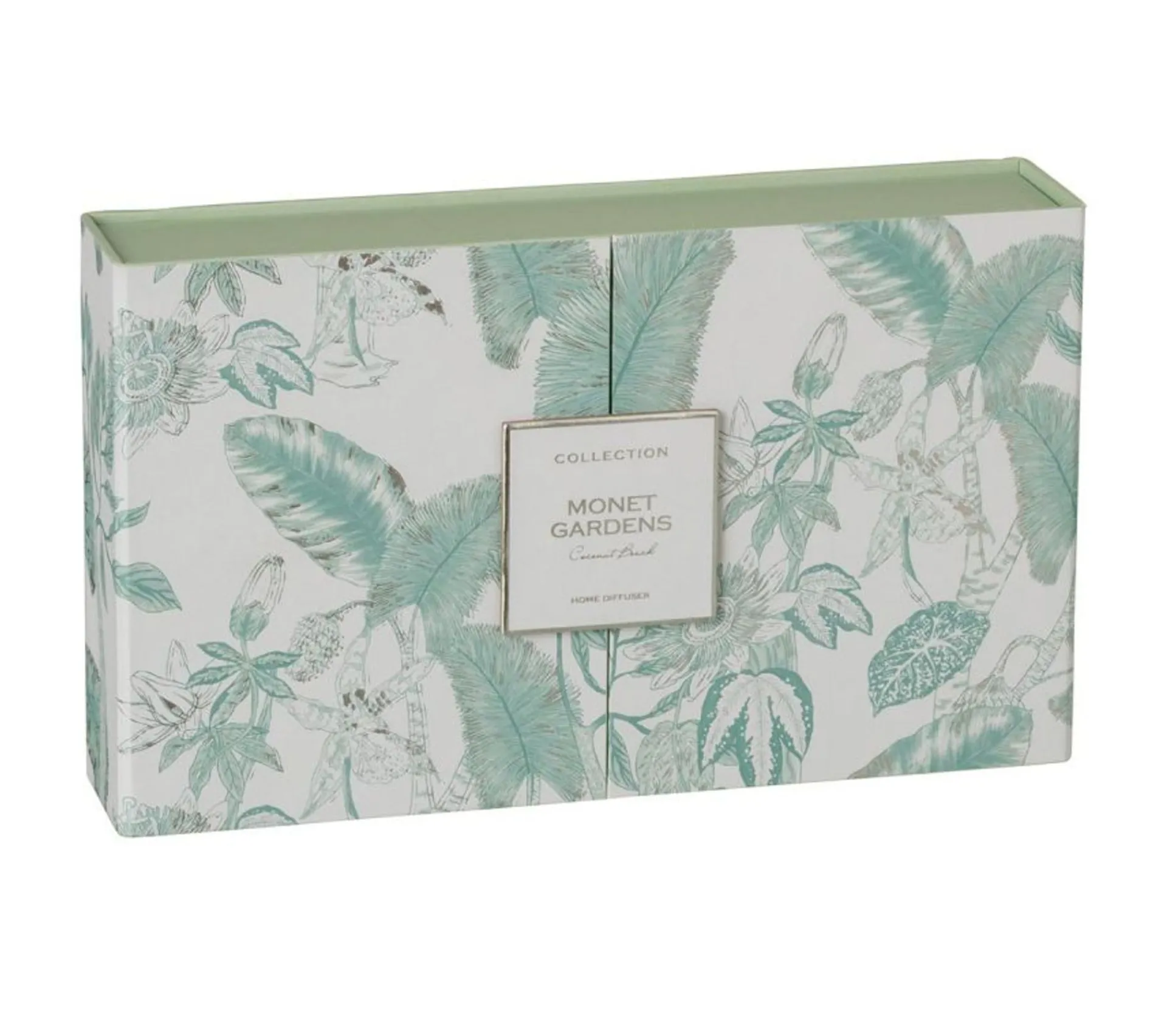 Clearance * Lot De 3 Huiles Parfumees "Monet Gardens" 22Cm Azur