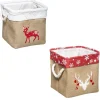 Online * Lot De 2 Paniers Déco "Renne" 28Cm Naturel
