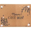 Online * Lot 6X Set De Table De Noël En Liege - L. 45 X L. 30 Cm - Marron