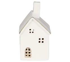 Cheap * Maison Hiver Led H. 15 Cm Blanche