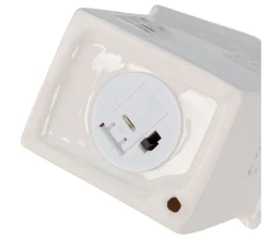 Cheap * Maison Hiver Led H. 15 Cm Blanche