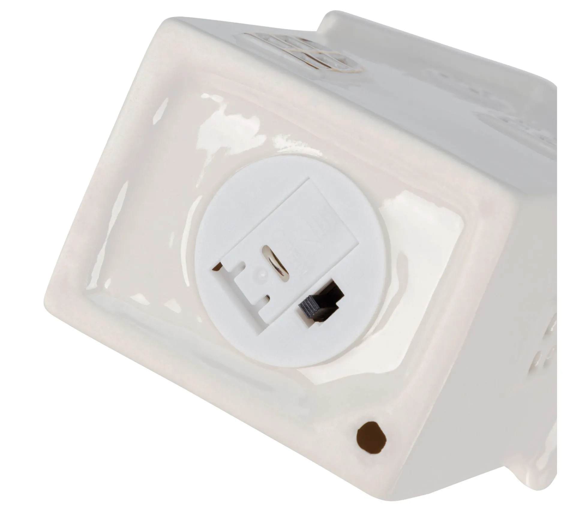 Cheap * Maison Hiver Led H. 15 Cm Blanche