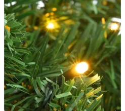 MOBILI REBECCA Sapin Et Accessoire^ Arbre De Noël Artificiel 180 Cm Vert Pais 800 Branches Avec 300 Lumieres Incluses
