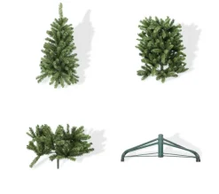 MOBILI REBECCA Sapin Et Accessoire^ Arbre De Noël Artificiel De 180 Cm, Sapin Vert Realiste Avec 645 Branches