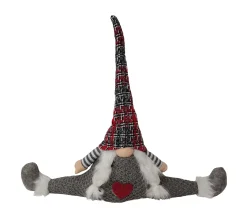 Fashion MOBILI REBECCA Para Brouillons Butee De Porte En Tissu Gris Décoration De Noël Nordique