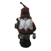 Cheap MOBILI REBECCA Pere Noël Gnome Rouge Gris Polyester Plastique 53X23X13