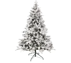 MOBILI REBECCA Sapin Et Accessoire^ Sapin De Noël Enneige 150 Cm Pais Realiste Sapin Artificiel 809 Branches