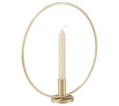 Store MODERN LIVING Bougeoir D29 Cm Circle Dore