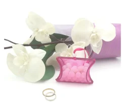 MONMOBILIERDESIGN Anniversaire Et Autres Fêtes^ Boites Dragees Oreillers Ballotins Pour Mariage Bapteme Fete Rose Lot De 50