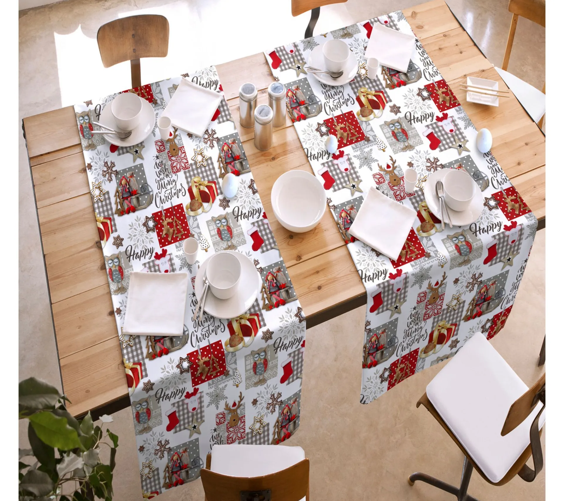 Store NAF NAF Chemin De Table De Noël Naive 50X150 Cm
