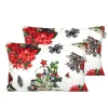 New NAF NAF Housse De Coussin En Velour De Noël Ribbon 30X50 Cm (2)