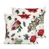 New NAF NAF Housse De Coussin En Velour De Noël Ribbon 45X5 Cm (2)