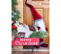 Store NAF NAF Housse De Coussin En Velour De Noël Holly Jolly 60X60 Cm (2)