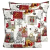 Discount NAF NAF Housse De Coussin En Velour De Noël Naive 60X60 Cm (2)