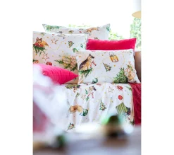 Flash Sale NAF NAF Housse De Coussin En Velour De Noël Puppies 60X60 Cm (2)