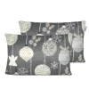 Clearance NAF NAF Housse De Coussin En Velour De Noël Rustic 30X50 Cm (2)