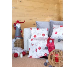 Flash Sale NAF NAF Housse De Coussin En Velour De Noël Xmas Days 30X50 Cm (2)